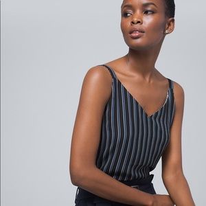 WHBM Reversible Stripe/Abstract Camisole